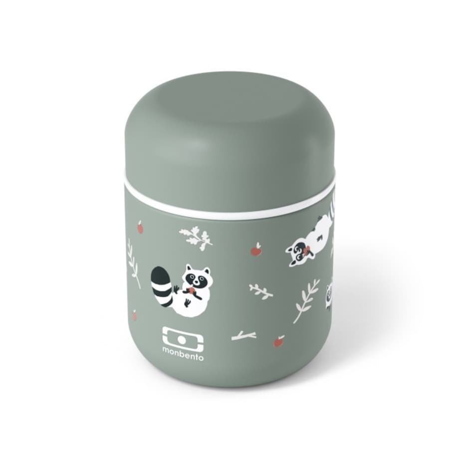 Termos obiadowy dziecięcy Racoon Capsule, 280 ml, Monbento