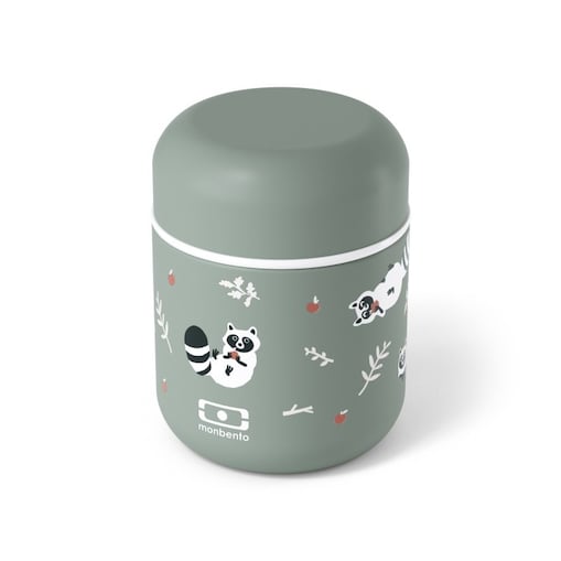 Termos obiadowy dziecięcy Racoon Capsule, 280 ml, Monbento