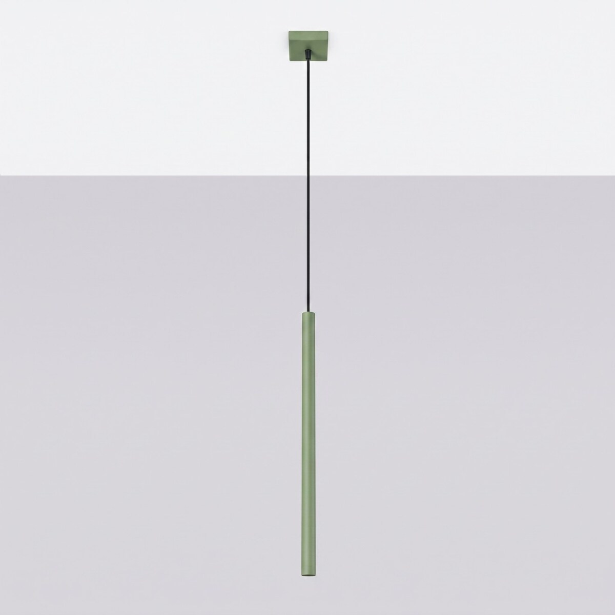 Lampa wisząca PASTELO 1 szałwiowa