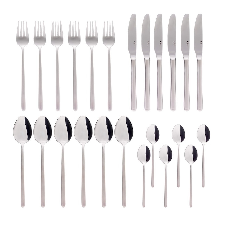 Sztućce Delmas komplet dla 6 osób 24 części, 44 x 33 x 4,5 cm