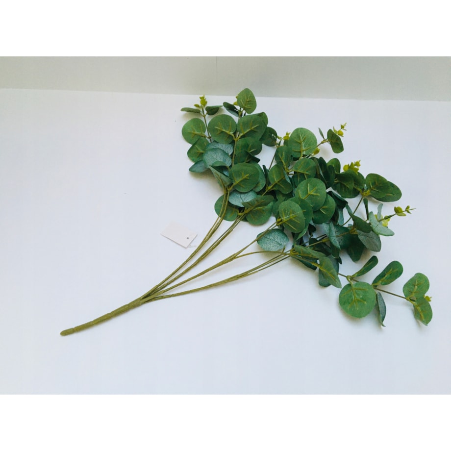 LIŚĆ GAŁĄZKA eukaliptus dodatek do stroika wiązanki dekoracja sztuczna pik