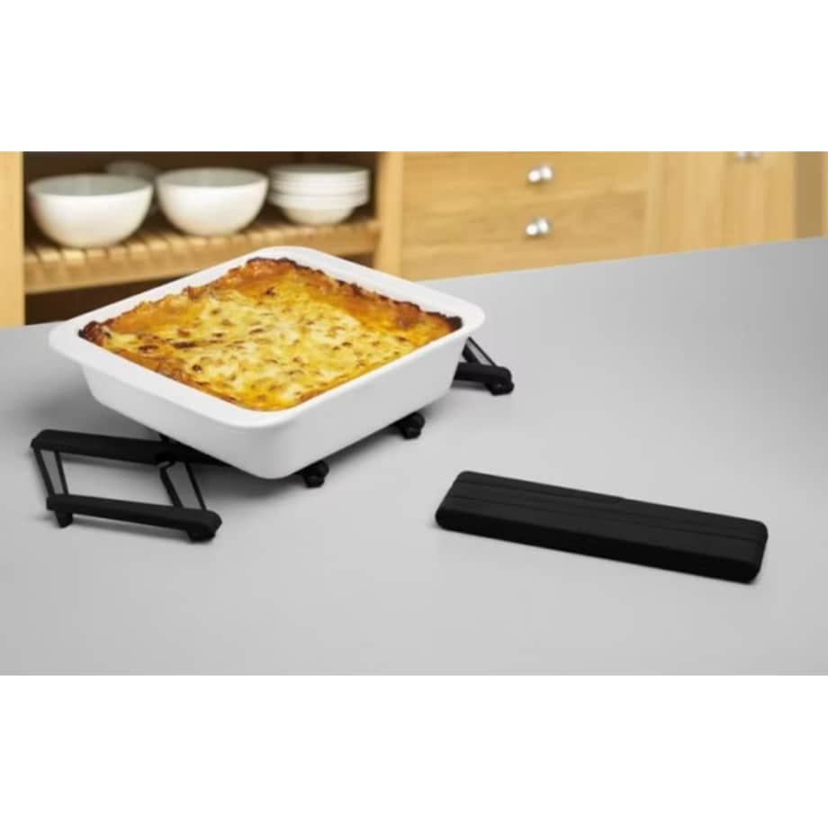 Podstawka pod naczynia czarna STRETCH, 55 x 14 x 1.5 cm, Joseph Joseph