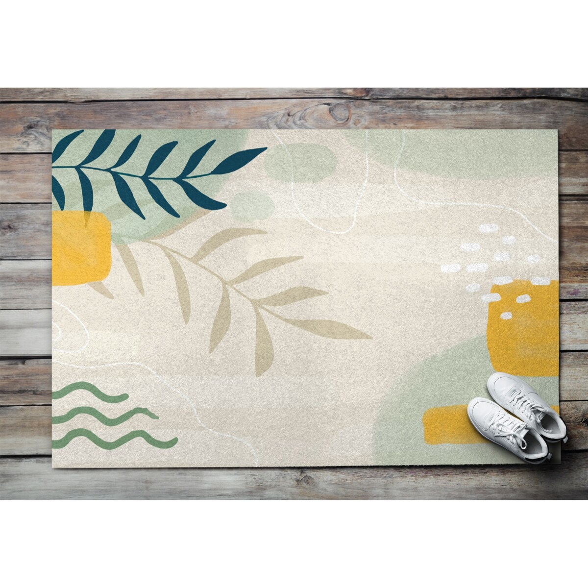 Wycieraczka XXL do wnętrz Geometryczna Abstrakcja 150x100 cm