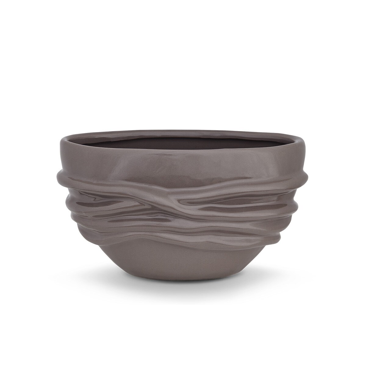 Konsimo RUMEX Osłonka do kwiatów, brązowy