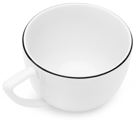 Konsimo CARLINA Filiżanka do kawy ze spodkiem 12 szt.