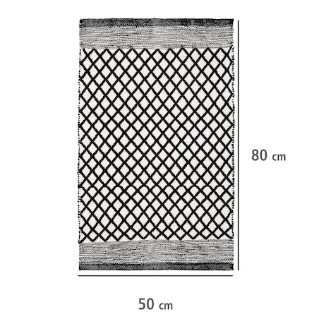 Dywanik łazienkowy TARA, poliester z recyklingu, WENKO