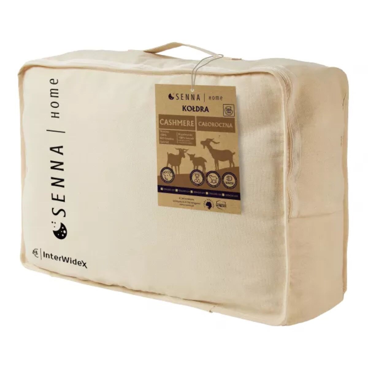 Kołdra całoroczna 135x200 KASZMIR Senna Home