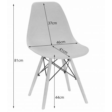 Zestaw Stół Do Jadalni Kuchni Salonu Biura Prostokątny 120X80 Dąb Sonoma + 4 Krzesła Osaka Czarne