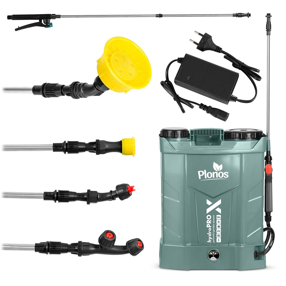 Opryskiwacz akumulatorowy Plonos PL-602 plecakowy elektryczny 16L 460201