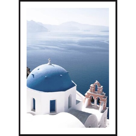 Poster Story, Plakat, Obraz - Santorini, wymiary 42 x 60 cm