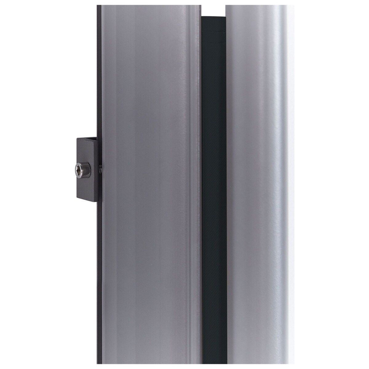 Markiza boczna zwijana 160 x 300 cm ciemnoszara DORIO