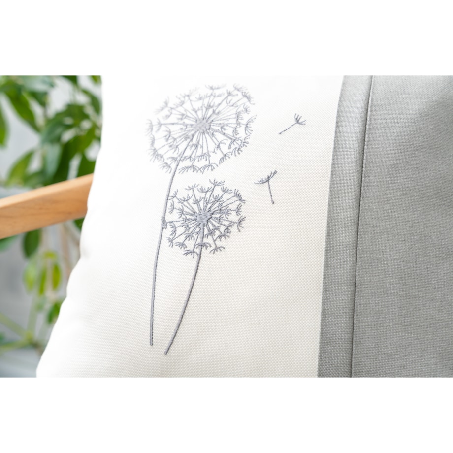 Poduszka dekoracyjna Dmuchawiec Stone 45 x 45 cm