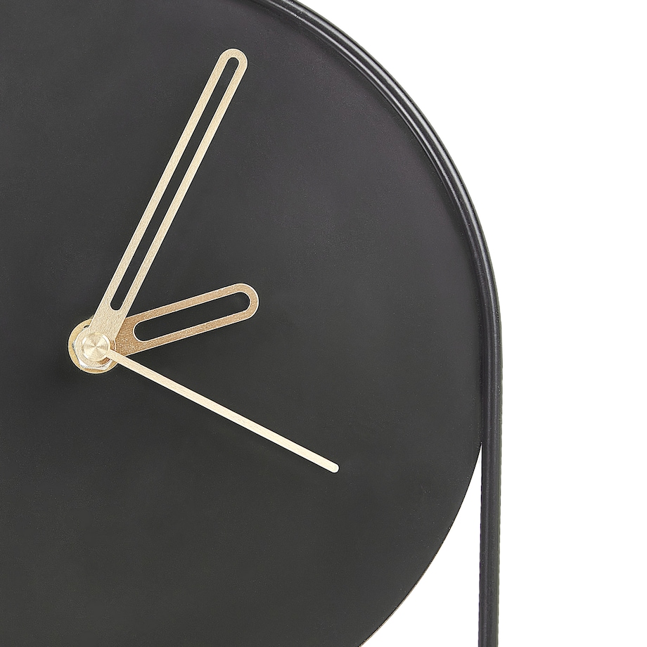 Zegar ścienny SALVAN 20 cm Metal Czarny
