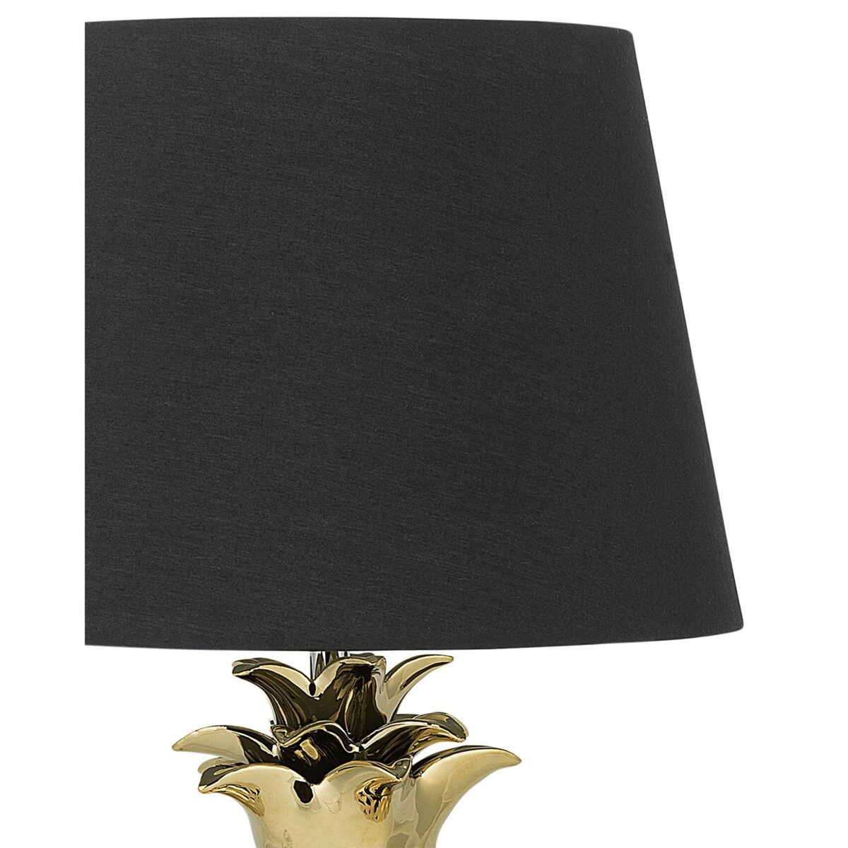 Lampa stołowa ceramiczna złota PINEAPPLE