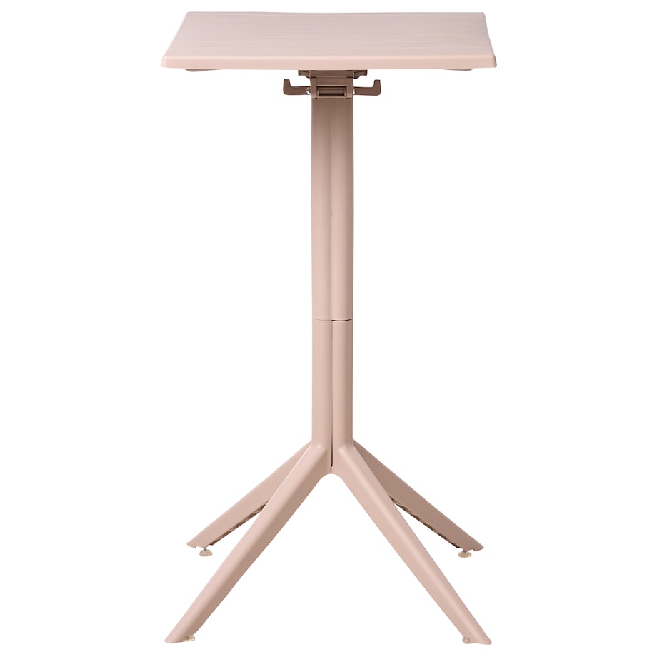 Stolik ogrodowy barowy LEMNOS 60 cm 60 cm Beżowy