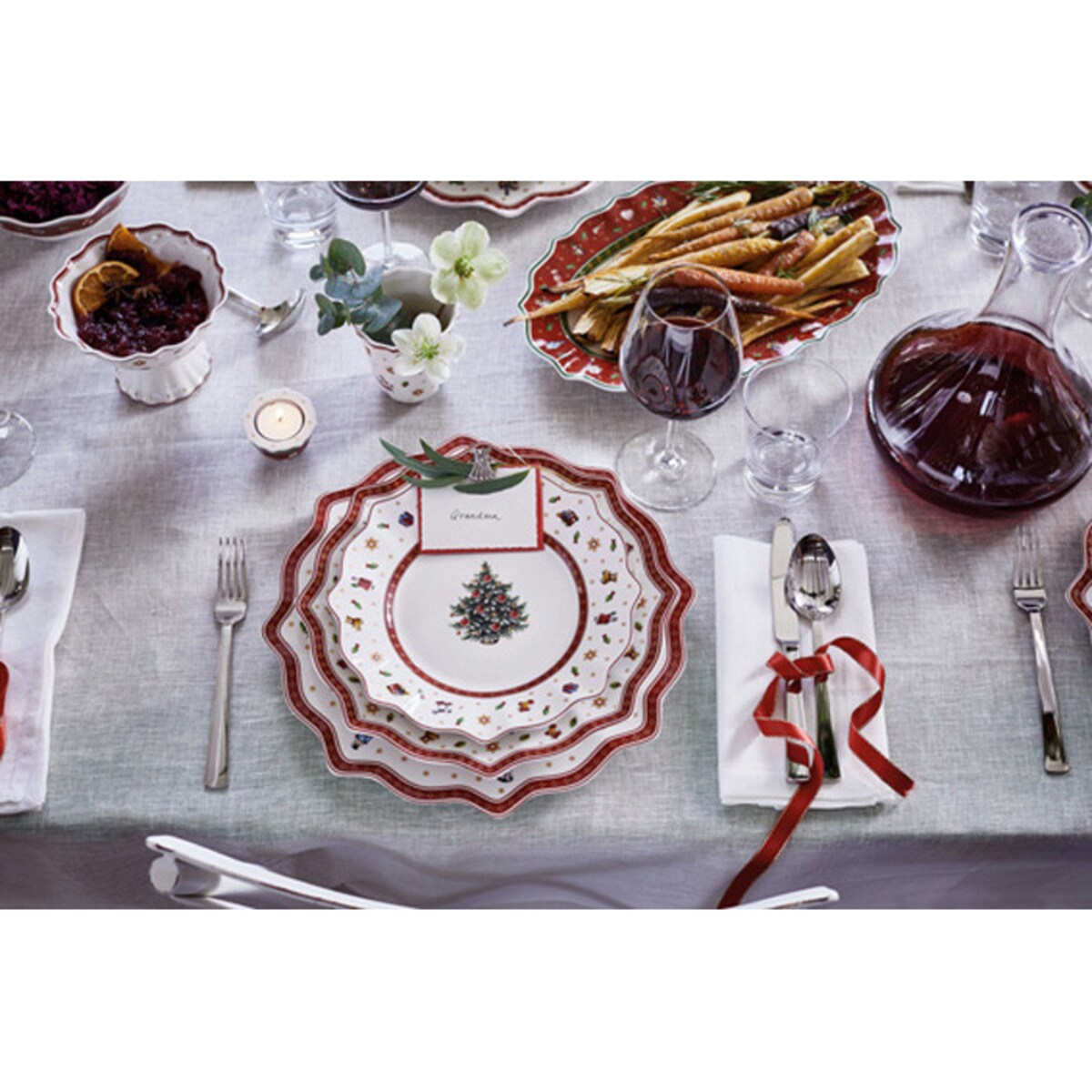 Talerz płaski Toy’s Delight Christmas, 29 cm, Villeroy & Boch