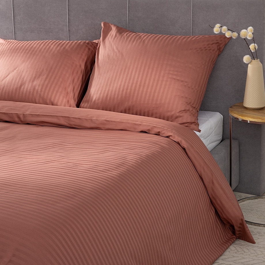 Pościel z satyny żakardowej Autumn Spice 160x200 cm, 160x200 cm