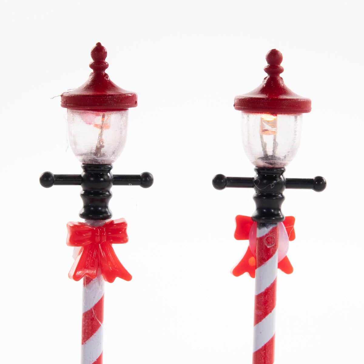 Latarnia świąteczna, świeca LED, 10 cm, tworzywo sztuczne