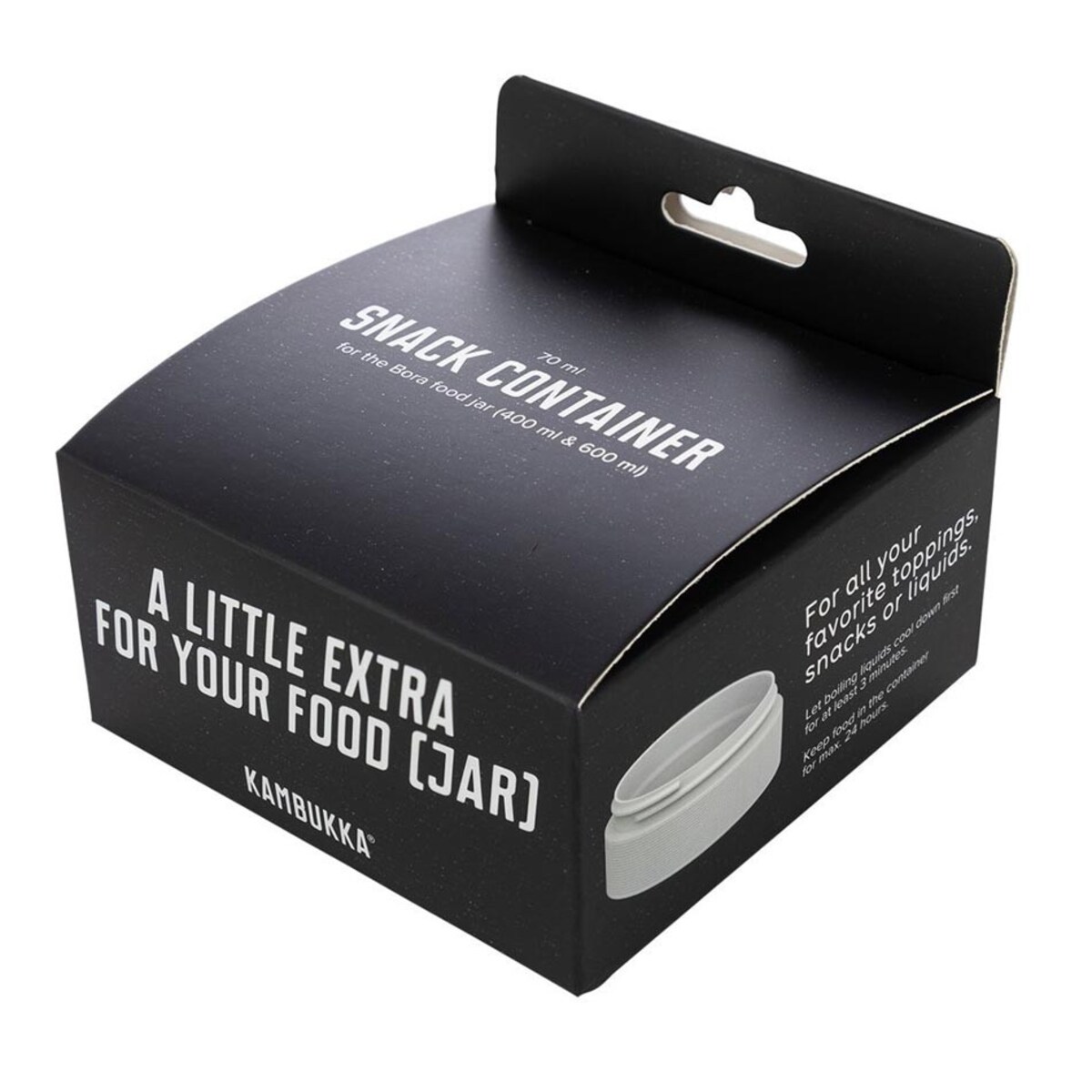 Pojemnik na przekąski do termosu Bora, 75 ml, Kambukka