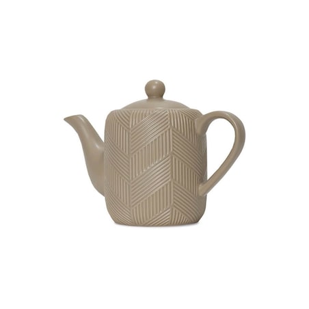 Ceramiczny zaparzacz do kawy i herbaty 900ml czajniczek Geometry Beige MAESTRO