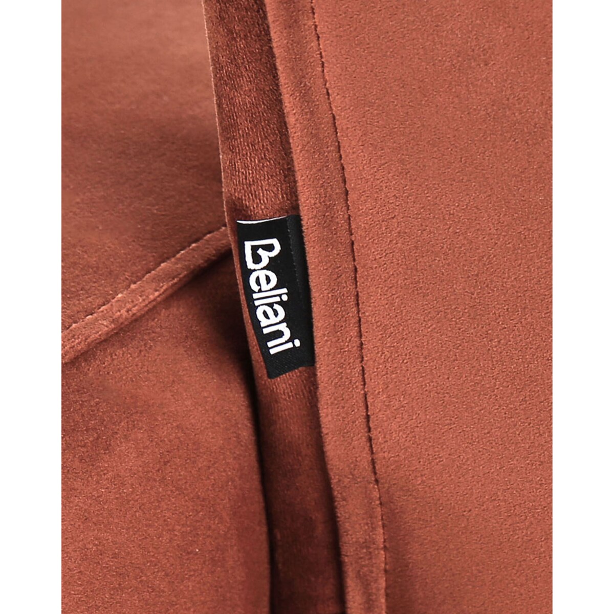 Fotel ALNES Welur Jasnoczerwony