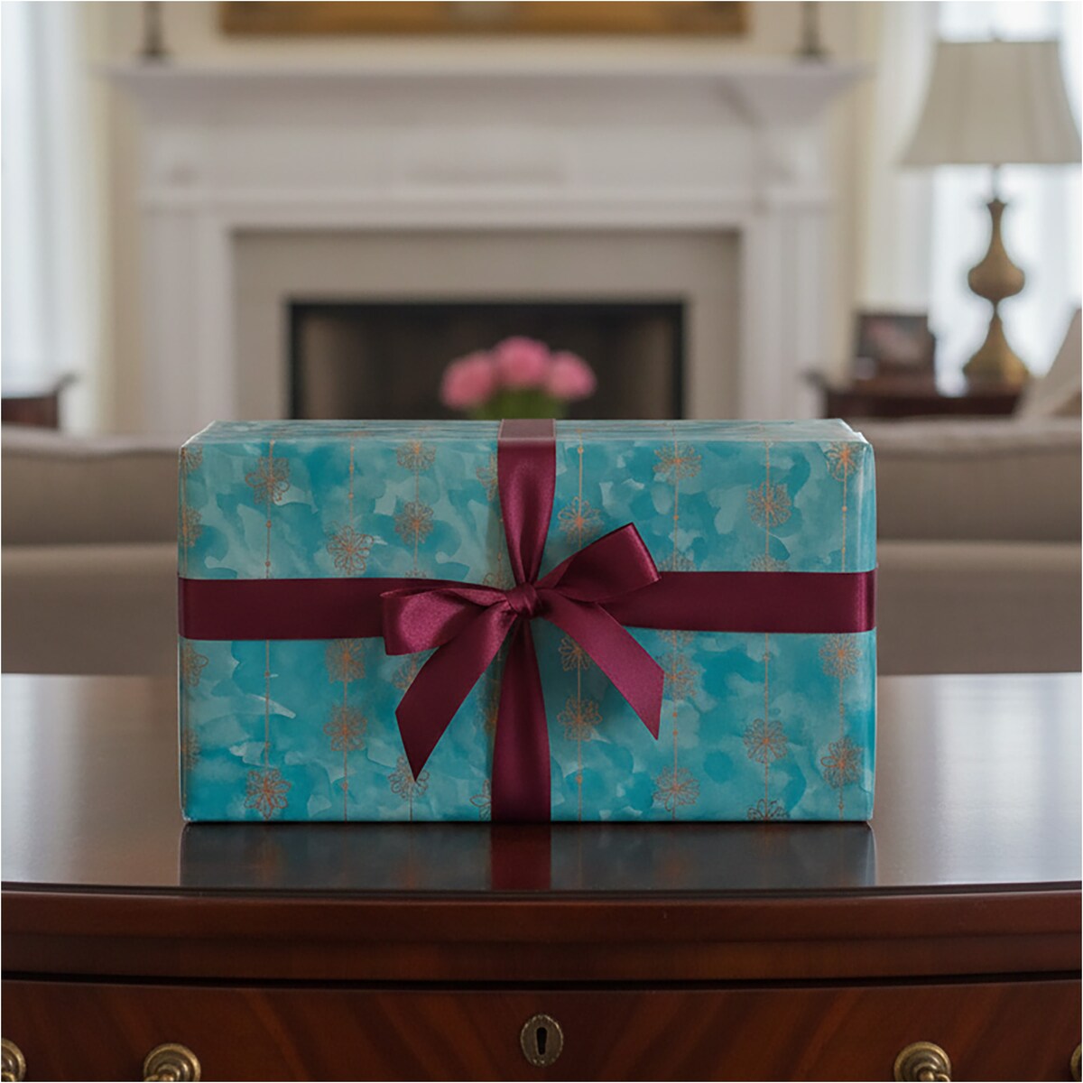 Papier do pakowania prezentów 25 METRÓW MEGAROLKA Świąteczny Do Paczek Ozdobny