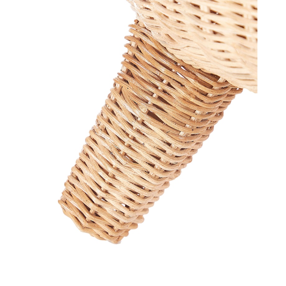 Kosz pleciony żyrafa rattanowy jasny HAINAN