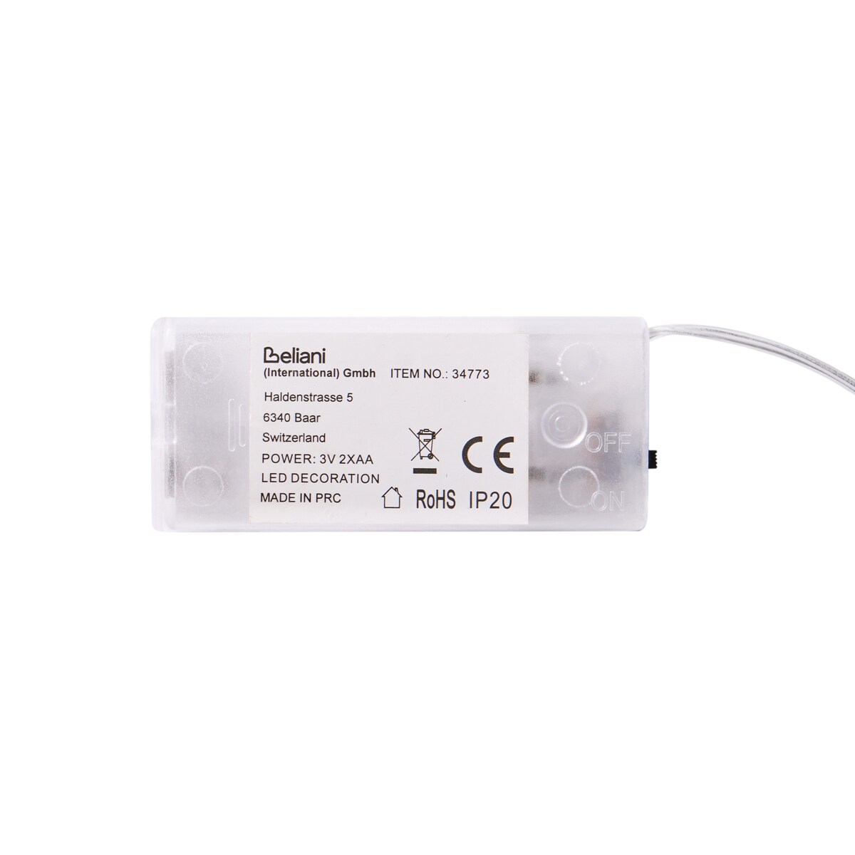 Zestaw 3 dekoracji wiszących LED KALLAVESI Gwiazda 25/30/35 cm Biały