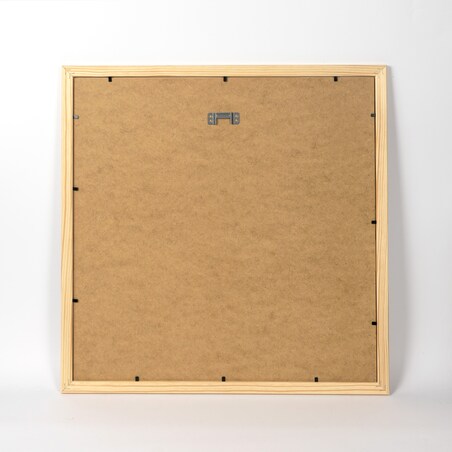 Ramka na zdjęcia 30x30 cm ramka z drewna surowego ramka kwadratowa RAW DIY