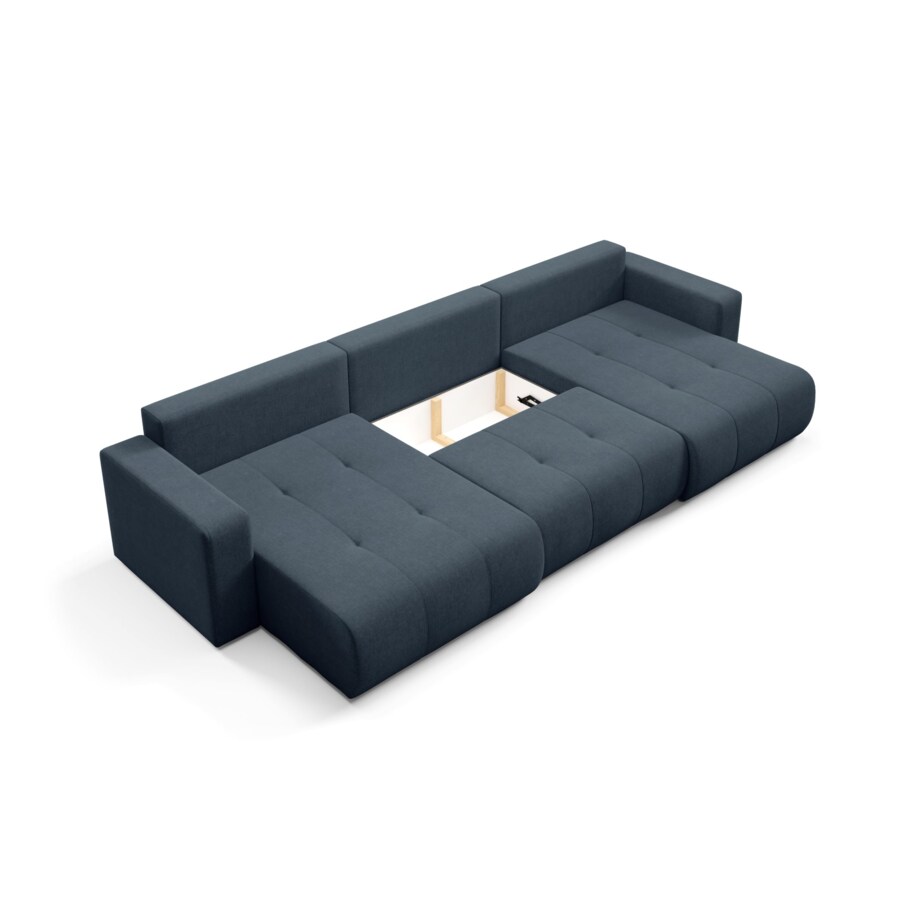 Narożnik MOLINIO U z funkcją spania Kolor: Wind 77