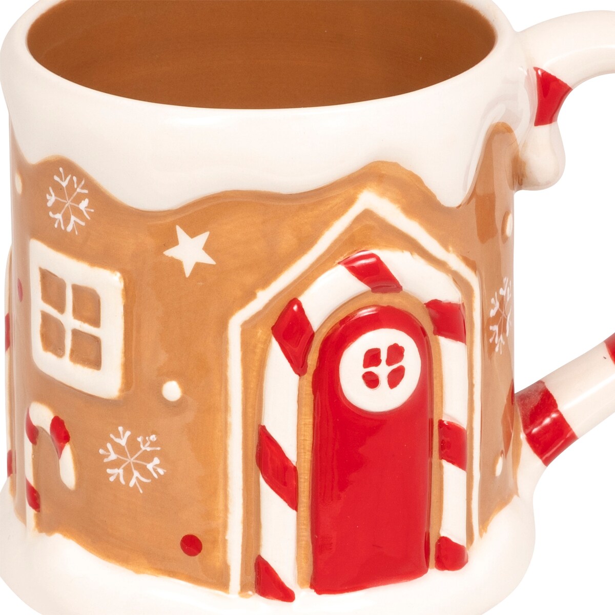 Kubek świąteczny, dom z piernika, 500 ml