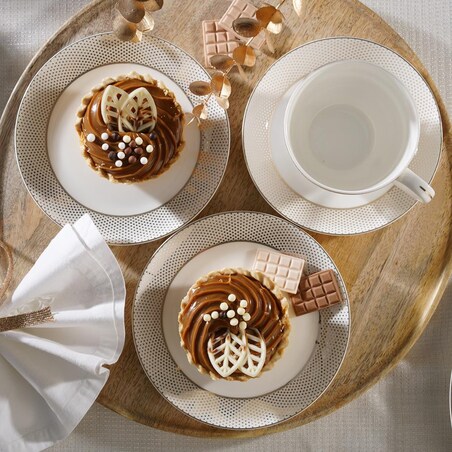 VILLA ITALIA Talerzyk deserowy 16,5 cm porcelanowy MARILYN