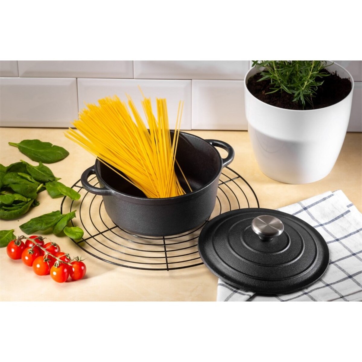 Krisberg garnek żeliwny 5.5l 26cm KS2639