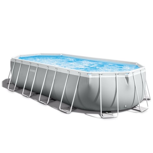 Basen ogrodowy stelażowy Intex 610x305 cm 18w1 zestaw 26798