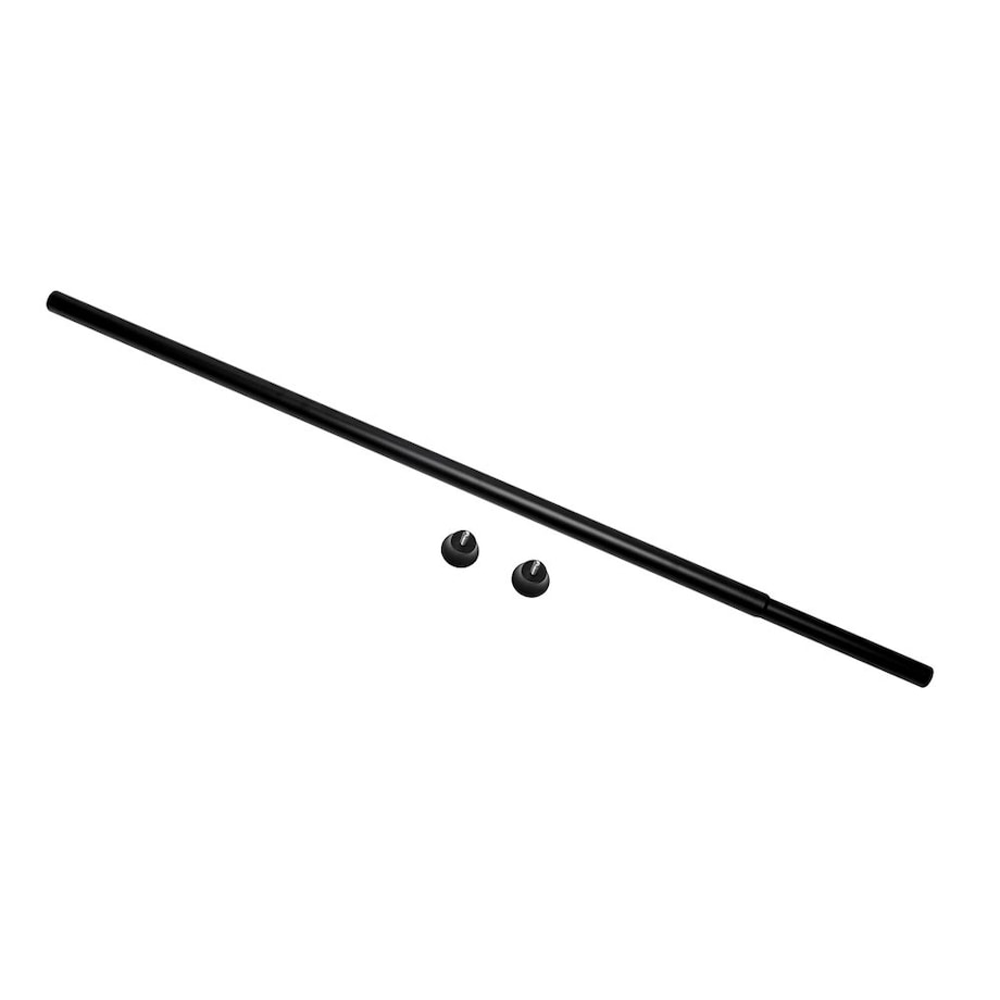 Karnisz rozporowy czarny mat, 137-229 cm, Umbra