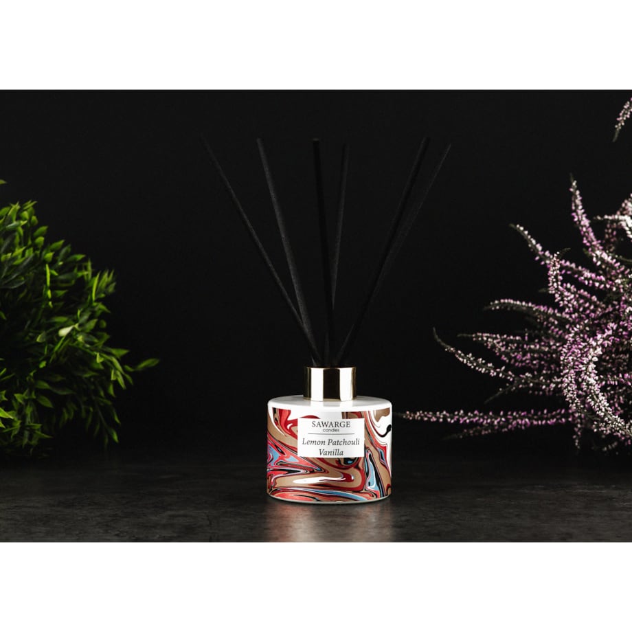 Dyfuzor Zapachowy Marble /Cytryna Paczula Wanilia 100 ml