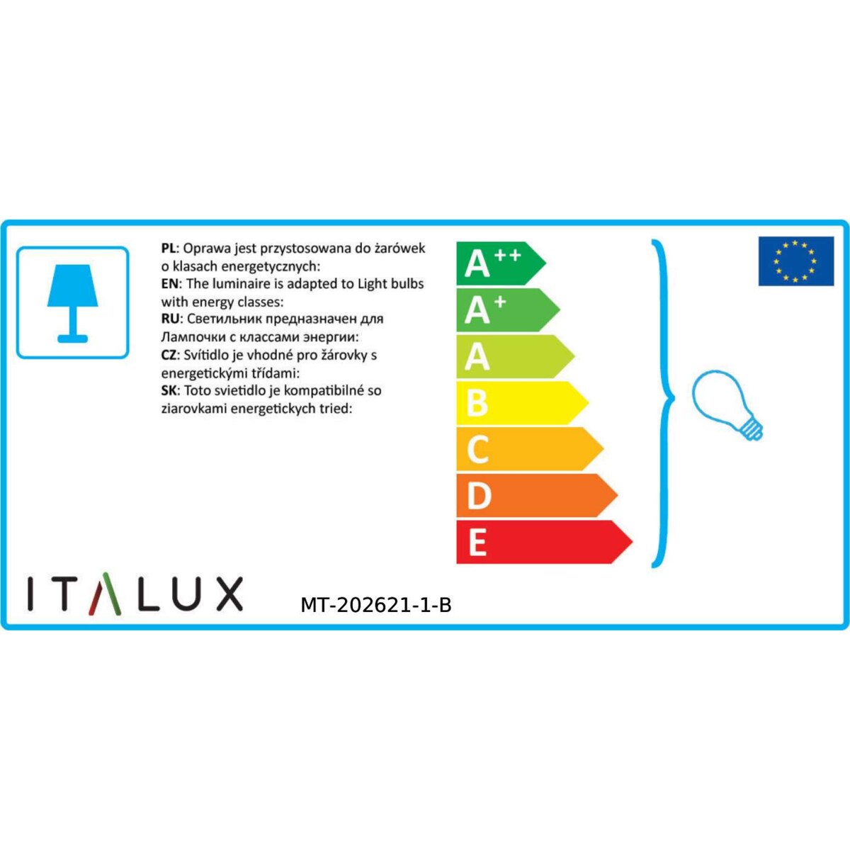 Stojąca LAMPA stołowa LAVERNO MT-202621-1-B Italux biurkowa LAMPKA klatka czarna przezroczysta