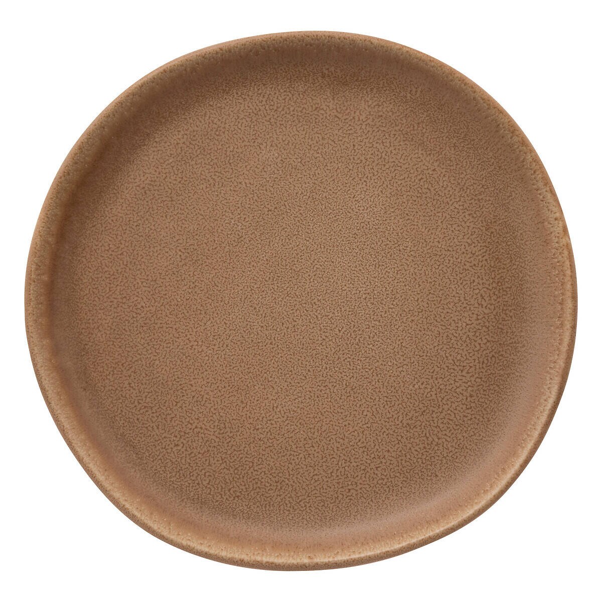 Talerz z kamionki brązowy, Ø 21 cm