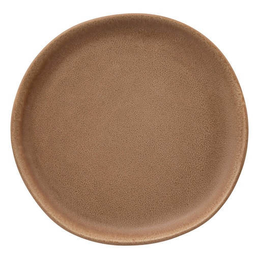 Talerz z kamionki brązowy, Ø 21 cm