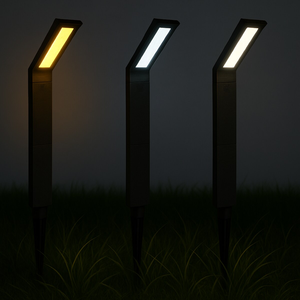 Lampa Solarna 20 Led Do Ogrodu Wbijana Dekoracja Ogrodowa Czujnik Zmierzchu