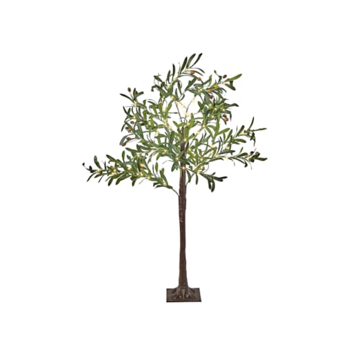 Dekoracja ogrodowa LED drzewko ze światełkami 120 cm zielona CELIONI