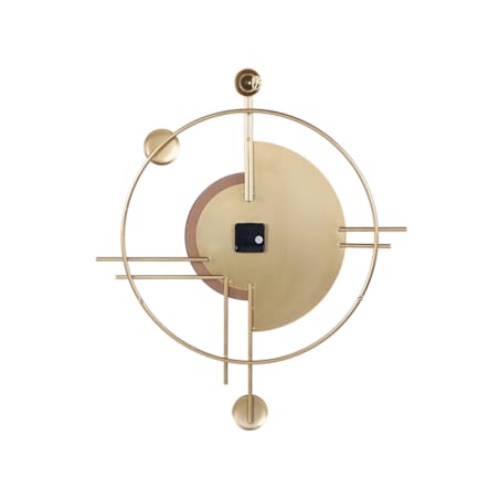 Zegar ścienny ALLOGNY Żelazo Złoty