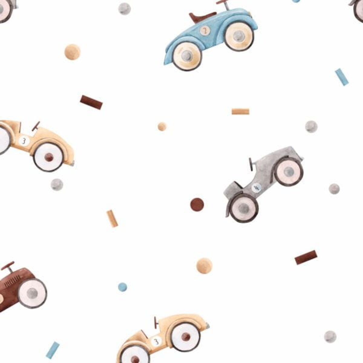 Poszewka dla dzieci UNIQUE JOURNEY wzór D81 | samochody retro