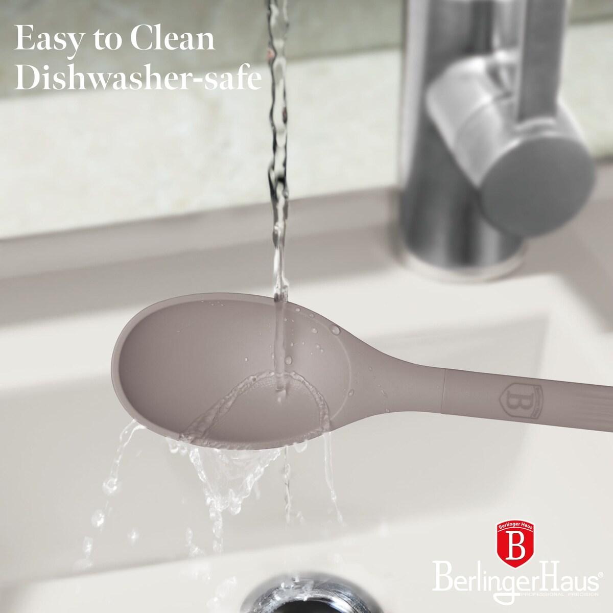 Zestaw przyborów kuchennych 5 elementów BerlingerHaus BH-6335 Taupe Collection