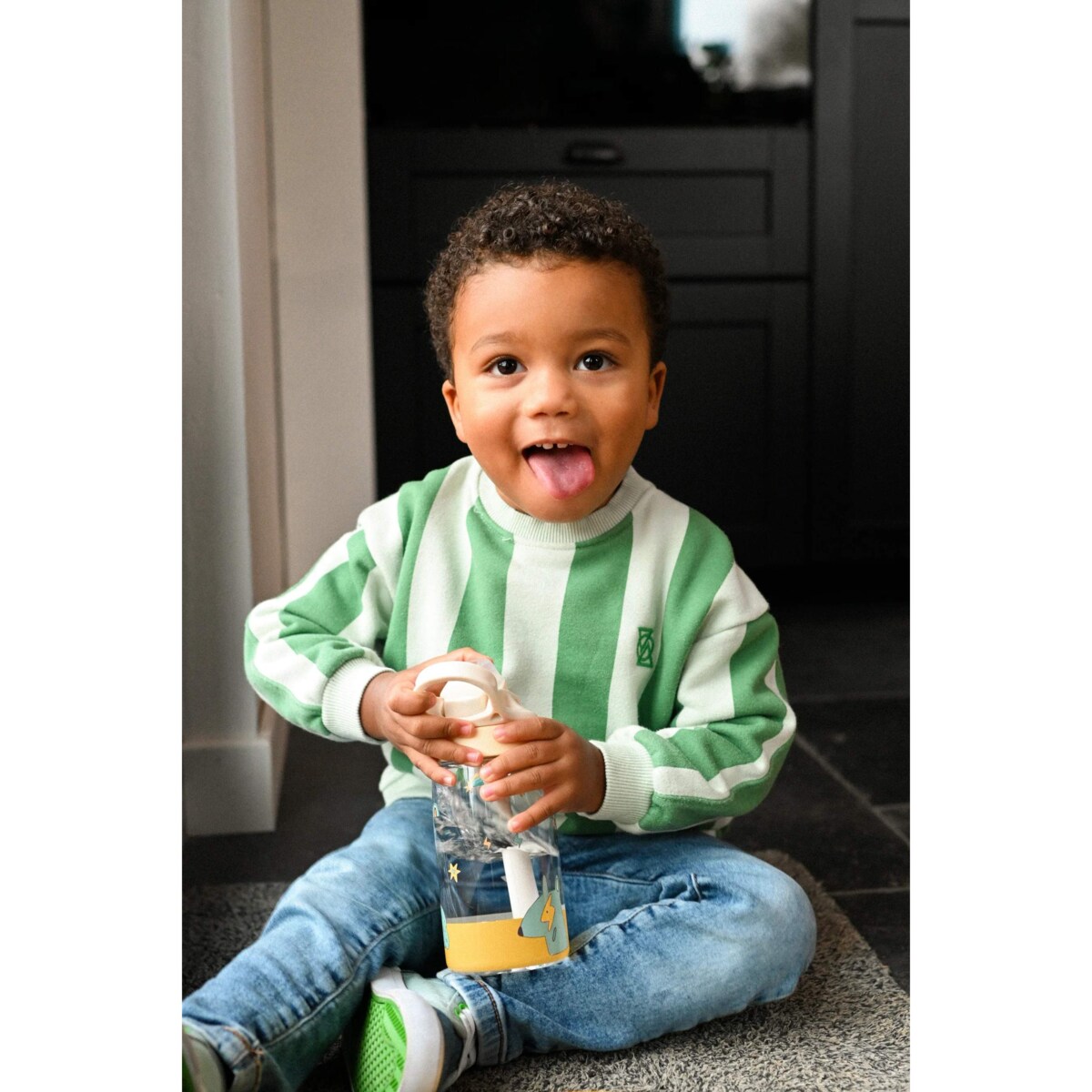 THE COTTON CLOUD butelka tritanowa dla dzieci, Funky Dogs