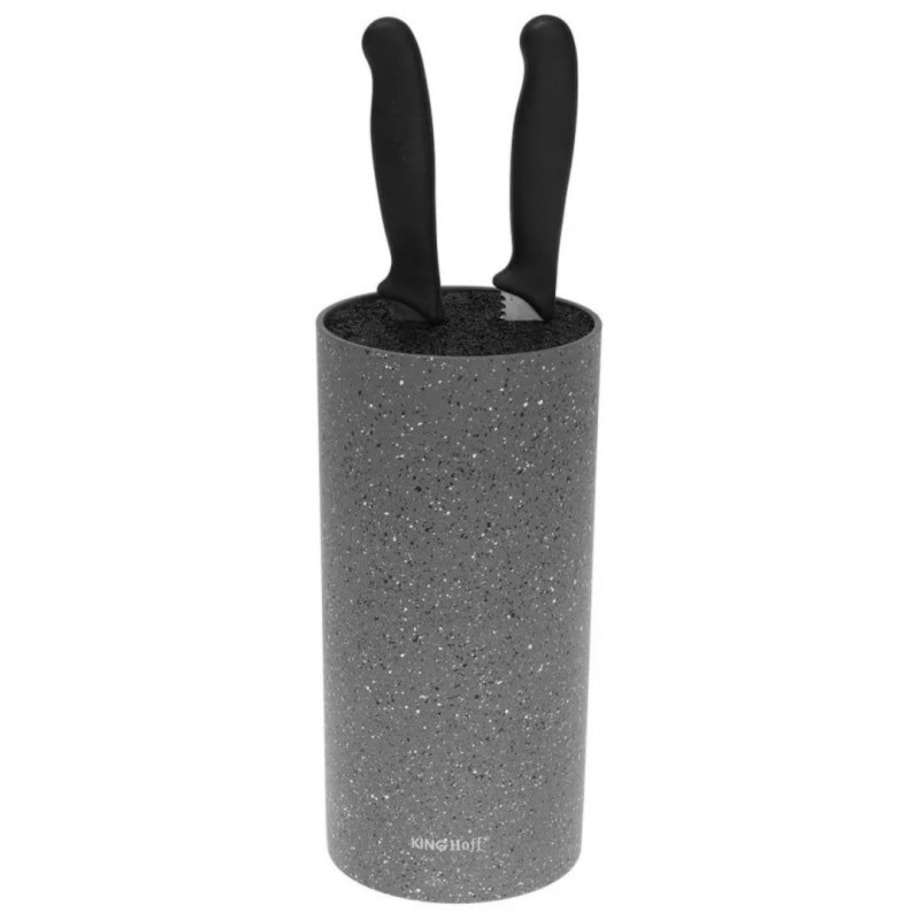 Uniwersalny stojak na noże do noży szary KINGHOFF