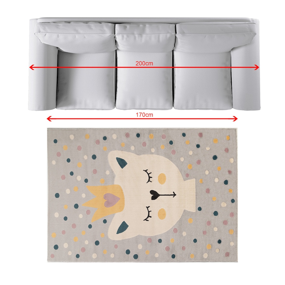 Dywan Royal Kitty 120x170 cm, 120x170 cm