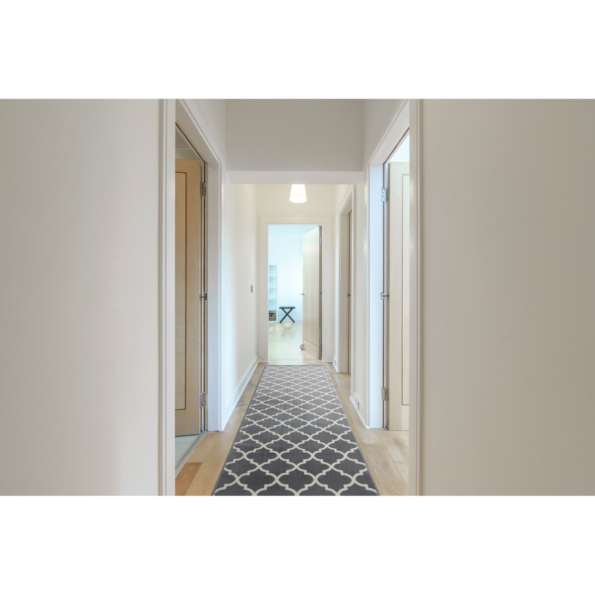 CHODNIK BCF MORAD Trelis koniczyna 80x540 cm