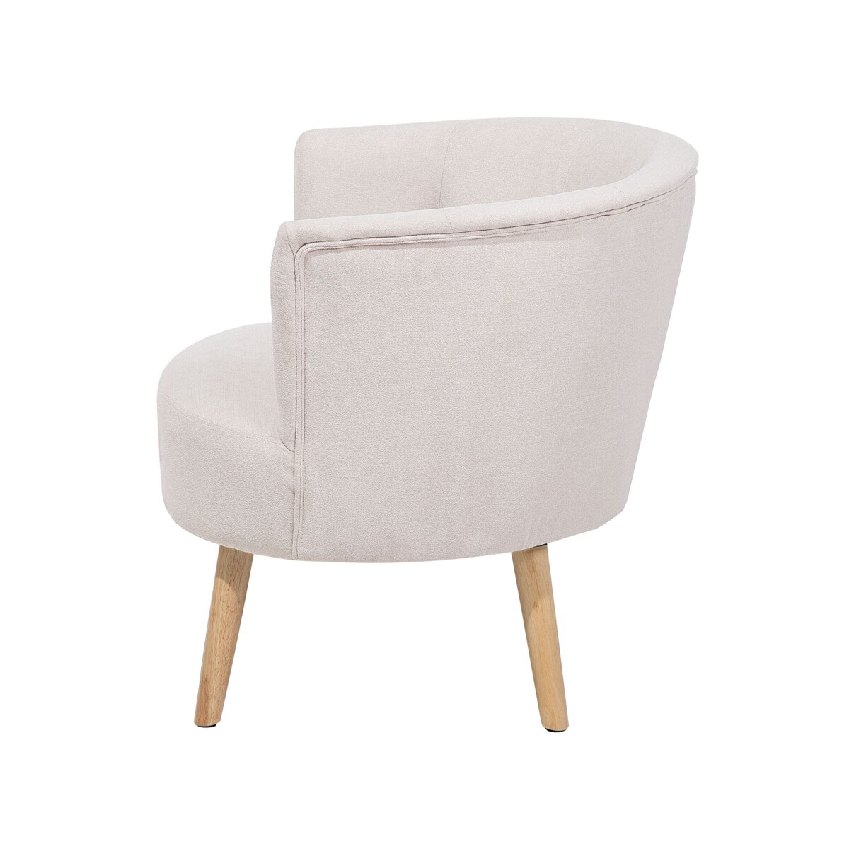 Fotel złamana biel ODENZEN