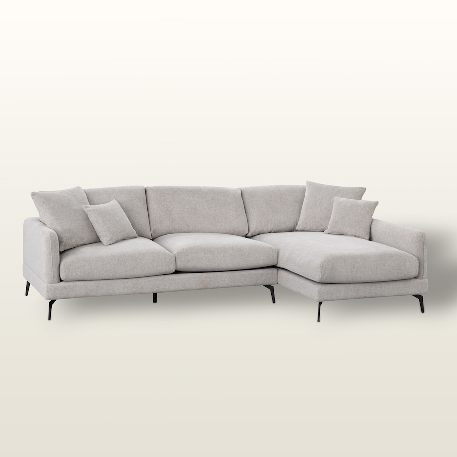 Sofa Odense grey, 290x95x90 cm
